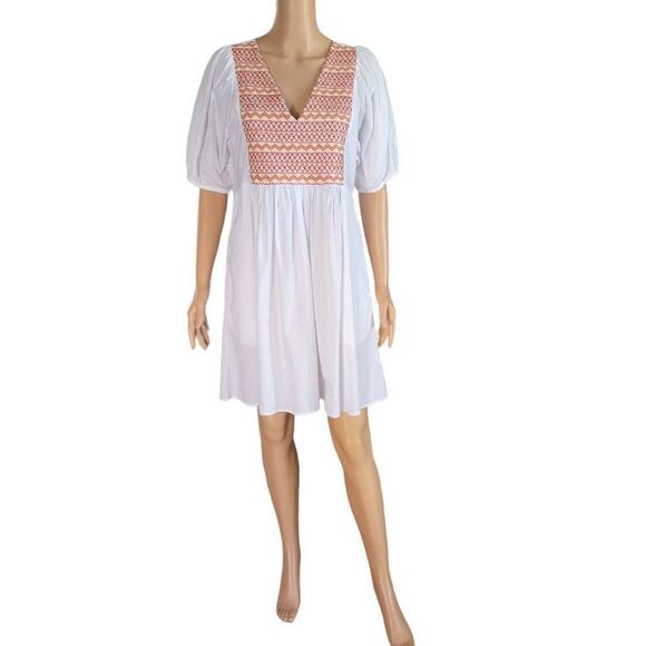 Madewell Boho Embroidered Dress (Size M) - Picture 2 of 11